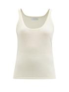 Gabriela Hearst - Lother Cashmere-jersey Tank Top - Womens - Ivory