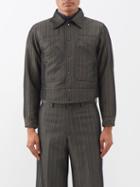 Sasquatchfabrix. - Herringbone Wool-blend Workwear Jacket - Mens - Grey