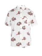 Matchesfashion.com Faherty - Golden Hour Hawaiian Shirt - Mens - White