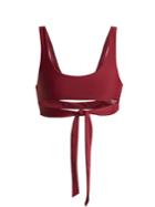 Jade Swim Bond Tie Straps Bikini Top