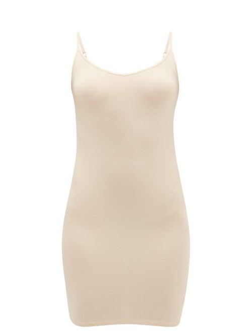 Ladies Lingerie About - Modal-blend Slip Dress - Womens - Beige