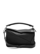 Matchesfashion.com Loewe - Puzzle Small Leather Cross Body Bag - Womens - Black
