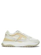 Matchesfashion.com Tod's - Sport Leather And Mesh Low Top Trainers - Womens - White