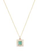 Matchesfashion.com Jade Jagger - Diamond, Emerald & Yellow Gold Necklace - Womens - Green