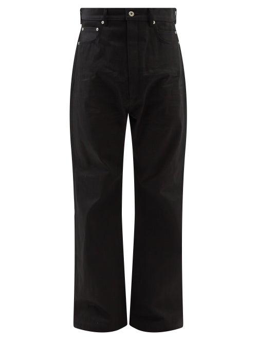 Rick Owens - Geth High-rise Wide-leg Jeans - Mens - Black