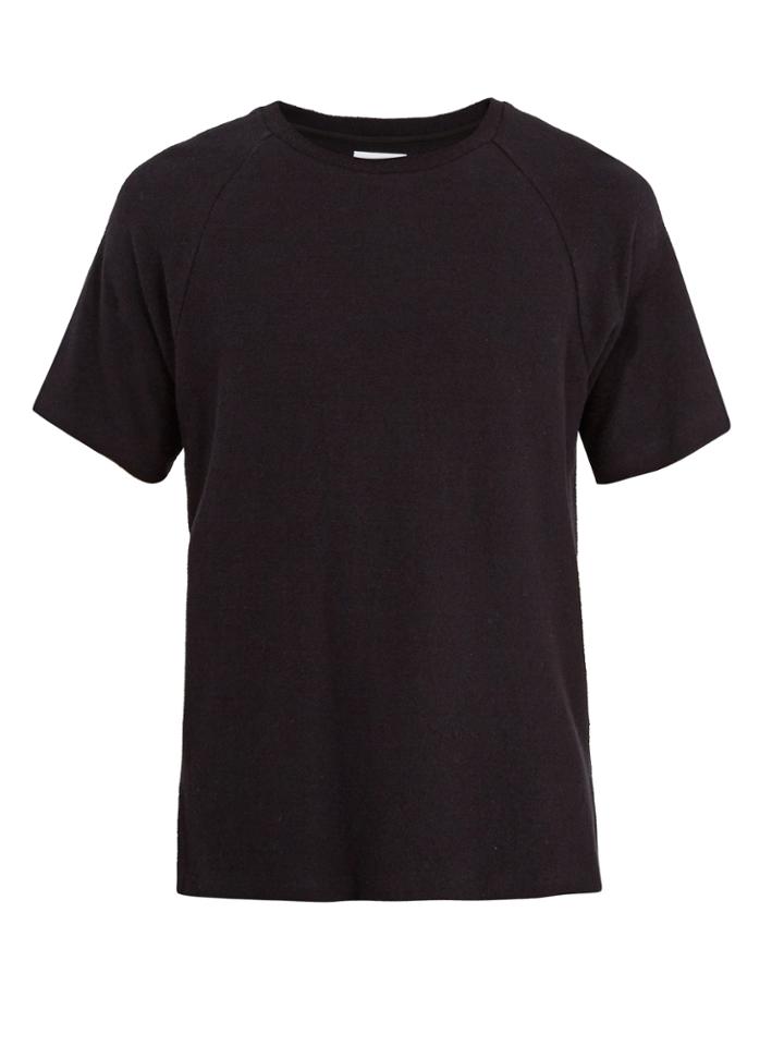 Fanmail Crew-neck French Terry-towelling Cotton T-shirt