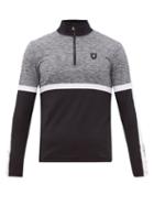 Matchesfashion.com Toni Sailer - Felix Half Zip Base Layer Top - Mens - Grey