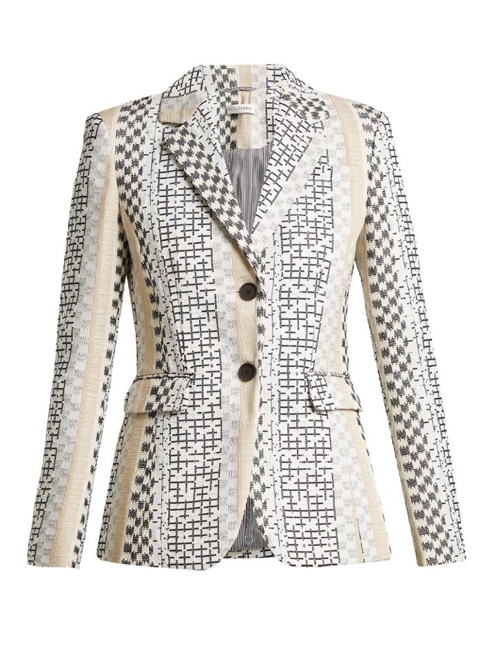 Altuzarra Fenice Embroidered Single-breasted Blazer