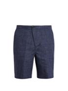 Helbers Mid-rise Linen Shorts