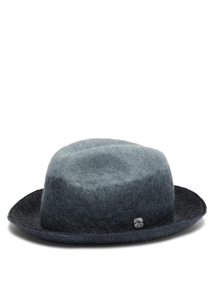 Filù Hats Malmo Wool-blend Felt Derby Hat
