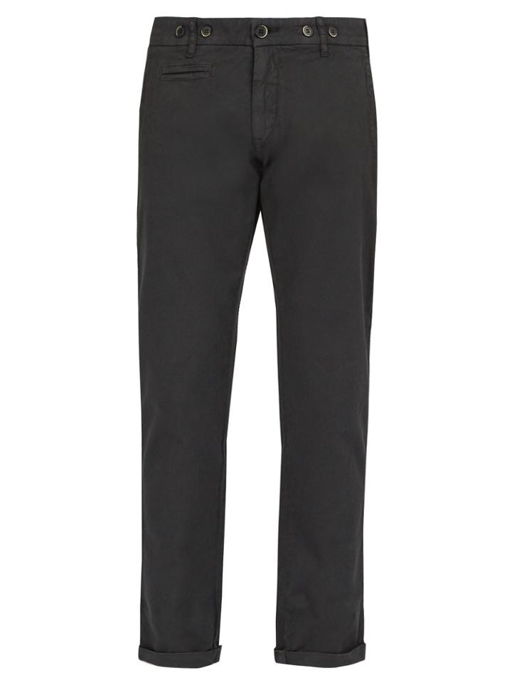Barena Venezia Rampin Slim-fit Cotton-blend Twill Trousers