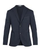 Boglioli Single-breasted Cotton-blend Gabardine Blazer