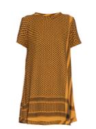 Cecilie Copenhagen Dress 1, 0, Scarf-jacquard Short-sleeved Dress