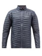 Norrna - Trollveggen Quilted Down Coat - Mens - Grey