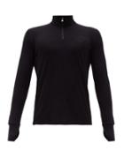 Matchesfashion.com Iffley Road - Thorpe Merino-piqu Sweater - Mens - Black