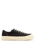 Matchesfashion.com Excelsior - Skid Low Top Canvas Trainers - Mens - Black Multi