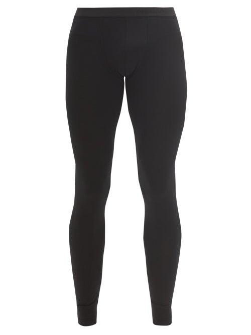 Matchesfashion.com Organic Basics - Stretch-jersey Thermal Leggings - Mens - Black