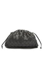 Matchesfashion.com Bottega Veneta - The Pouch Small Intrecciato-leather Cross-body Bag - Womens - Black