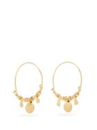 Matchesfashion.com Katerina Makriyianni - Beaded Gold-vermeil Hoop Earrings - Womens - Gold