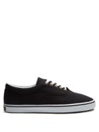 Dolce & Gabbana Contrast-sole Low-top Canvas Trainers