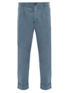 Matchesfashion.com J.w. Brine - New Marshall Cotton Chino Trousers - Mens - Blue