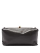 Matchesfashion.com Jil Sander - Goji Leather Clutch Bag - Womens - Black
