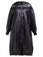 Matchesfashion.com 2 Moncler 1952 - Mako Ruched Parka - Womens - Navy