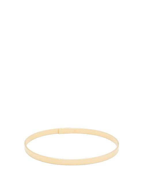 Matchesfashion.com Miansai - Gold-plated Sterling-silver Cuff - Mens - Gold