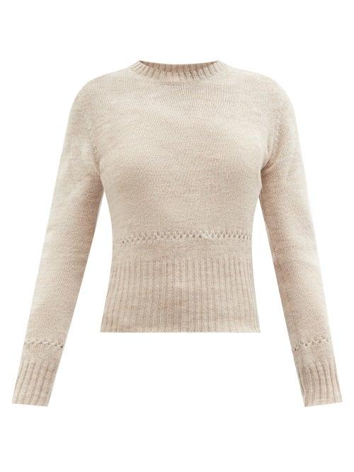 Chlo - Round-neck Sweater - Womens - Grey