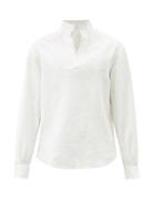 Matchesfashion.com Bourrienne Paris X - Sculpteur Linen-blend Tunic Shirt - Mens - White