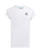 Matchesfashion.com Off-white - Logo Print Cotton Jersey T Shirt - Womens - White