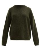 Matchesfashion.com Acne Studios - Dramatic Oversized Knit Sweater - Womens - Khaki