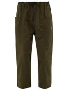 South2 West8 - Belted Cotton-blend Canvas Trousers - Mens - Green