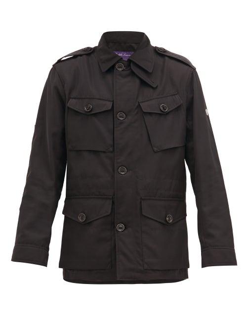 Matchesfashion.com Ralph Lauren Purple Label - Wrexham Shell Field Jacket - Mens - Black