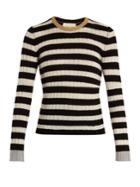 Gucci Striped Cashmere And Wool-blend Sweater