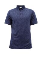Kjus - Stephen Floral-print Jersey Polo Shirt - Mens - Dark Blue