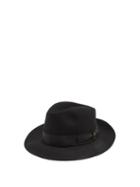Matchesfashion.com Borsalino - Alessandria Medium Brim Felt Hat - Mens - Black