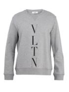 Valentino Logo-print Cotton-blend Sweatshirt