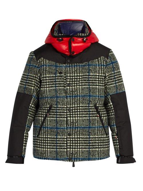 Matchesfashion.com 3 Moncler Grenoble - Palu Technical Down Filled Ski Jacket - Mens - Grey Multi