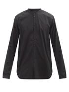 Toogood - The Botanist Cotton-poplin Shirt - Mens - Black