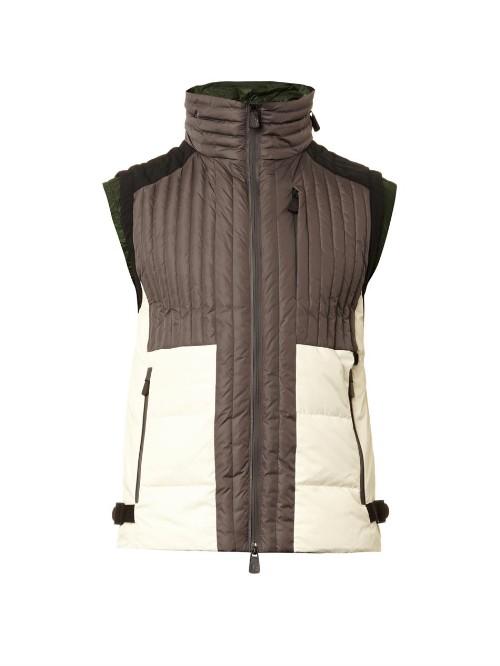 Moncler Grenoble Bretagne Quilted Down Gilet