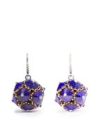 Bottega Veneta Crystal Ball Earrings