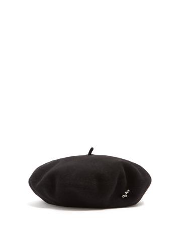 Larose Logo Wool Beret