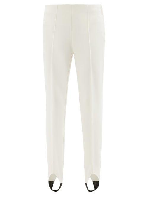 Bogner - Elaine Stirrup-cuffs Nylon-blend Ski Trousers - Womens - White