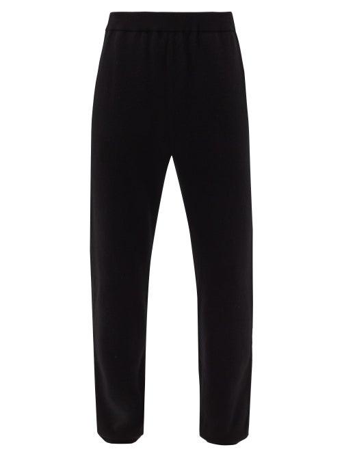 Matchesfashion.com The Row - Felix Cashmere Track Pants - Mens - Black