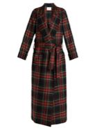 Racil Windsor Tartan-checked Wool Coat