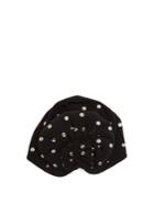 Norma Kamali Stud-embellished Fan Turban