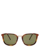 Saint Laurent D-frame Tortoiseshell Acetate Sunglasses