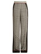 Matchesfashion.com Talitha - Wide Leg Scarf Print Silk Trousers - Womens - White Multi