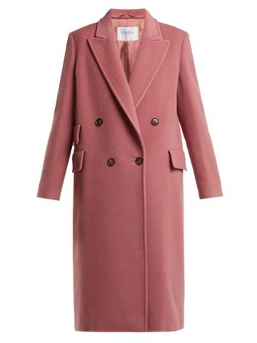 Matchesfashion.com Max Mara - Belli Coat - Womens - Pink